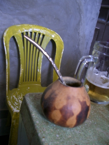 Buenos Aires 2005 - chair and gourd