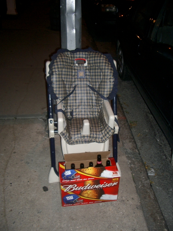 baby's first case of Bud