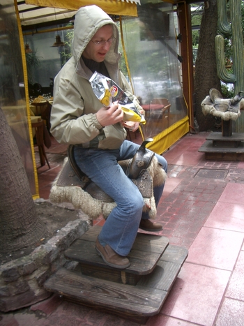 Buenos Aires 2005 - Yura on Saddle