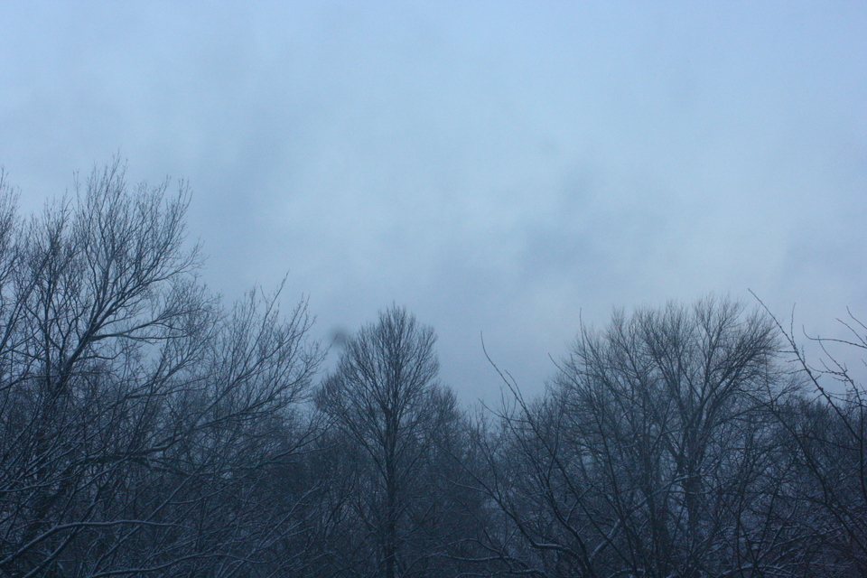 am winter sky
